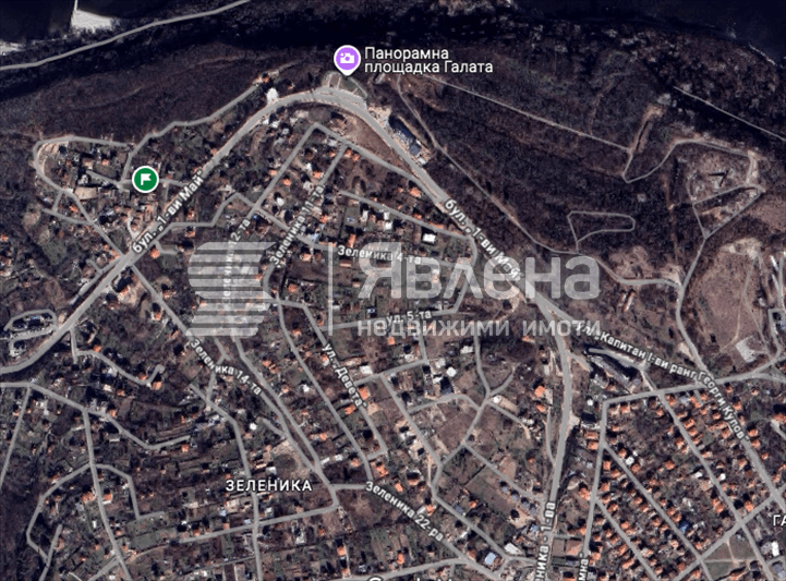 Карта Зеленика