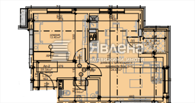 Двустаен квартал